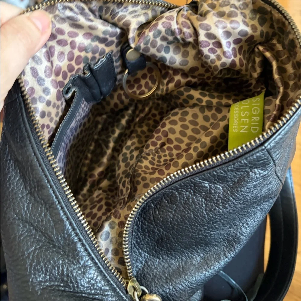 Elegant Brown and Black Leather Handbags